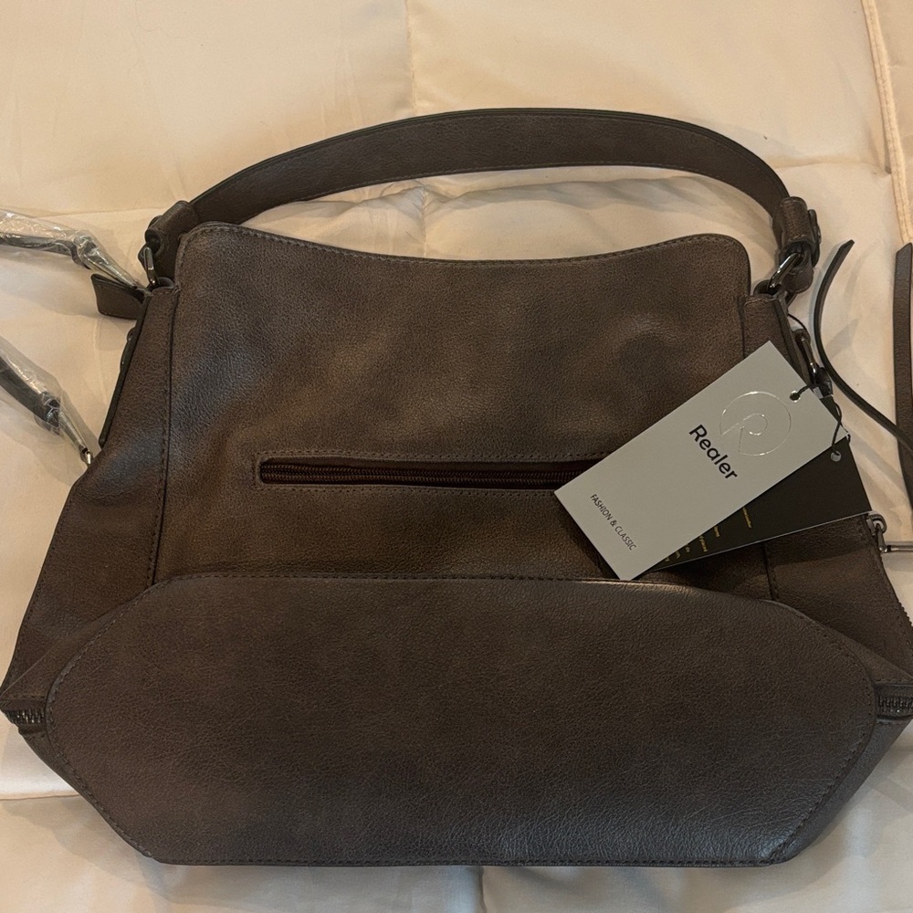 RealHer Dark Brown Shoulder Bag